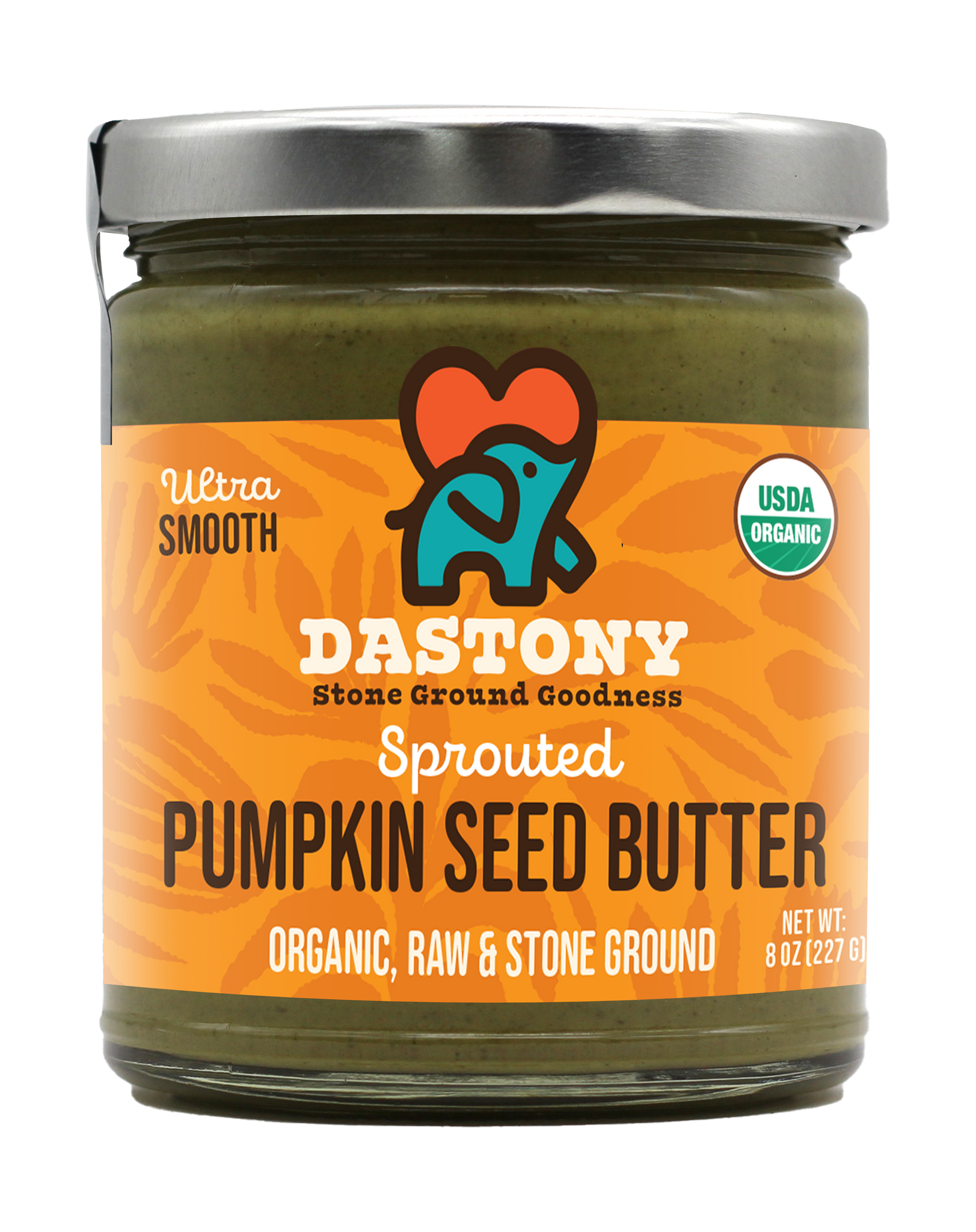 Dastony Organic Sprouted Pumpkin Seed Butter (8 oz)